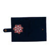 Image of Blue flower passport cover