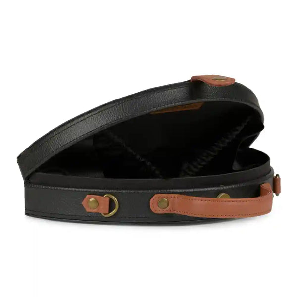 Pichwai semi circle crossbody clutch bag for women main image 1