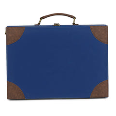 Blue laptop briefcase