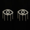 Image of Order online Evil Eye Sterling Silver Earring- gonecase.in