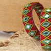 Image of Order online Banjara Hand Embroidered Hoops- gonecase.in