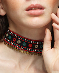 Sikka Hand Embroidered Choker