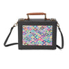 Image of Geometric Handpainted Sling Bag ,sling bag, gonecasestore - gonecasestore