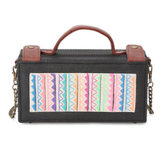 Colorful Cotton Hand painted Clutch Bag