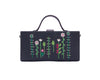 Image of Baagecha hand embroidered vegan leather clutch bag for women