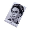 Image of Frida Face Diary ,diary, gonecasestore - gonecasestore
