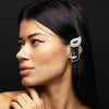 Image of Order online Naqaab silver ear-cuff- gonecase.in