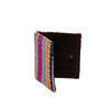 Image of Multi color cotton jaquard wallet