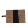 Image of Jute embroidered passport cover by Gonecase