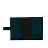 Image of Teal floral passport cover by gonecase
