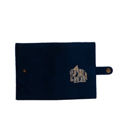 Elephant Blue Passport Cover