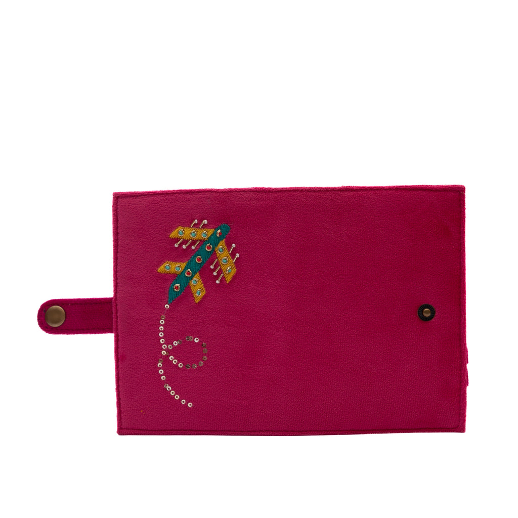 Let’s fly pink passport cover