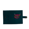 Image of Cat Face Soft Blue Passport Cover