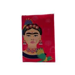 Indian frida pink hand embroidered diary