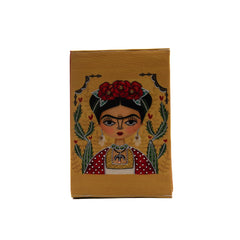 Frida kahlo hand embroidered diary