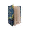 Image of Starry night hand embroidered reusable diary