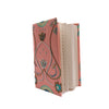 Image of Pastel pink hand embroidered diary