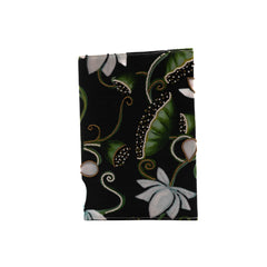 Pichwai black hand embroidered diary