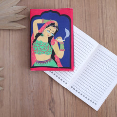 Quirky hand embordered diary