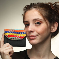 Geometric card holder