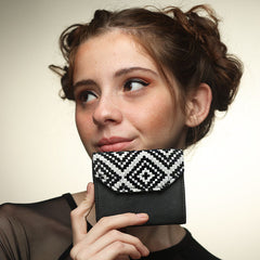 Geometric card holder