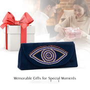 Evil Eye Blue Hand Embroidered Sunglasses gifts for her