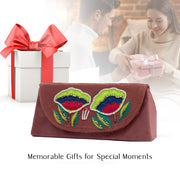 Floral hand Embroidered sunglass gifts for her