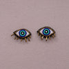 Image of Evil Eye Stud Handcrafted Earring