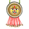 Image of Order online Sun Hand Embroidered Necklace- gonecase.in