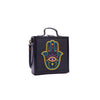 Image of Hamsa Hand embroidered briefcase bag by gonecase