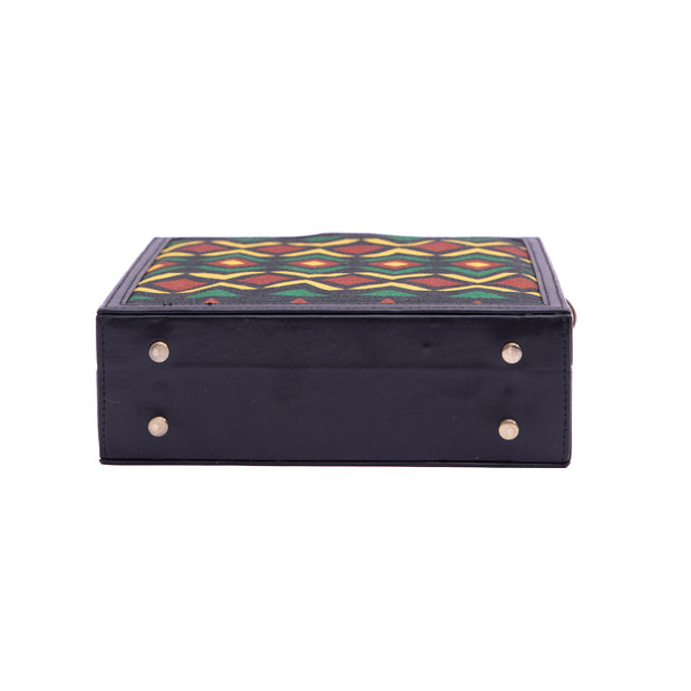 Aztec green briefcase bag by gonecase