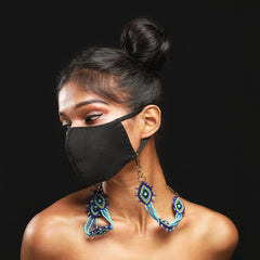 Evil eye Handcrafted Mask Chain