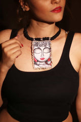 Handpainted Buddha Necklace by Gonecase ,, gonecasestore - gonecasestore