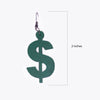 Image of Dollar Earrings by Gonecase ,Earrings, gonecasestore - gonecasestore