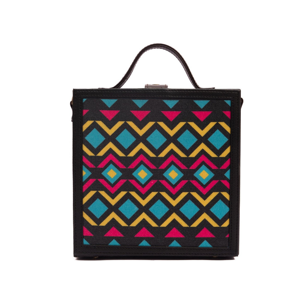 Aztec pink briefcase bag by gonecase