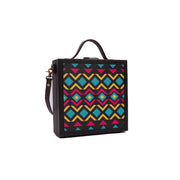 Aztec pink briefcase bag by gonecase