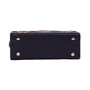 Image of Hamsa multi colored hand embroidered clutch bag 