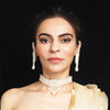 Image of Order online Pearl White Hand Embroidered Wedding Set- gonecase.in