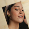 Image of Double brass Earring by gonecase