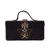 Image of Hamsa hand embroidered clutch bag by gonecase