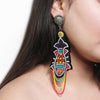 Image of Fish Embroidery Earrings ,Earrings, gonecasestore - gonecasestore