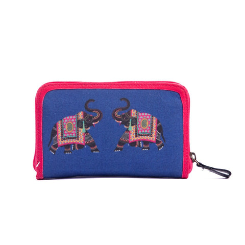 Elephant handcrafted wallet For Women