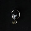 Image of Order online bird silver nose pin - gonecase.in