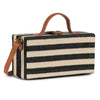 Image of Order online Black and White Stripes Clutch Bag- gonecase.in