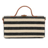 Image of Order online Black and White Stripes Clutch Bag- gonecase.in