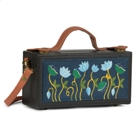 Order Online Pichwai Hand Painted Clutch Bag- gonecase.in