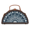 Image of Order online Teal Mandala Half Round Bag- gonecase.in