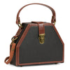 Image of Order online black trapezium bag- gonecase.in