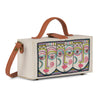 Image of buy online hand embroidered bags, embroidered traveling bags, Anokhi hand embroidered bags