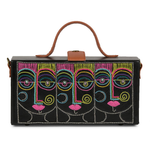 buy online hand embroidered bags, embroidered traveling bags, Anokhi hand embroidered clutch bags